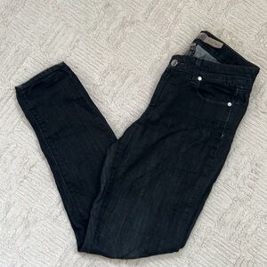 Paige premium denim Verdugo Jegging jeans, black, Size 28